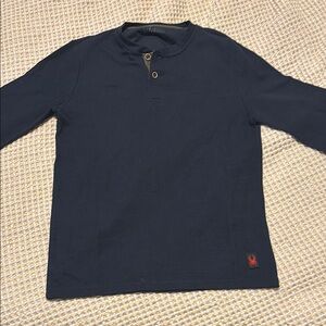 Spyder Navy Blue Men's Shirt